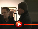 Matt Damon genießt Kunst und Rotwein