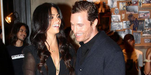 Matthew McConaughey und Camila Alves