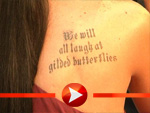 Megan Fox zeigt ihre Tattoos