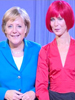 Frisurenvergleich: Merkel trifft Miss IFA!