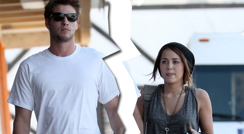 Miley Cyrus und Liam Hemsworth 