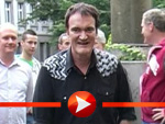 Quentin Tarantino fährt vor dem Berliner Delphi vor