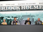 Sherlock Holmes: Ritchie und Downey Jr. stellen sich der Presse