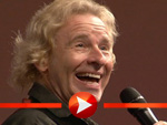 Thomas Gottschalk auf der Lebensmittelmesse in Düsseldorf