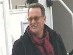 Tom Hanks dreht in der Berliner City: Sichtblenden gegen Paparazzi!