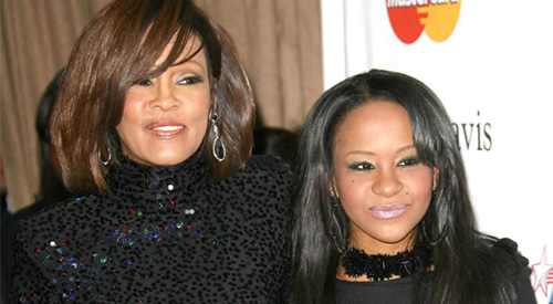 Whitney Houston mit Tochter Bobbi Kristina