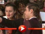 Zac Efron mischt sich unter seine Berliner Fans