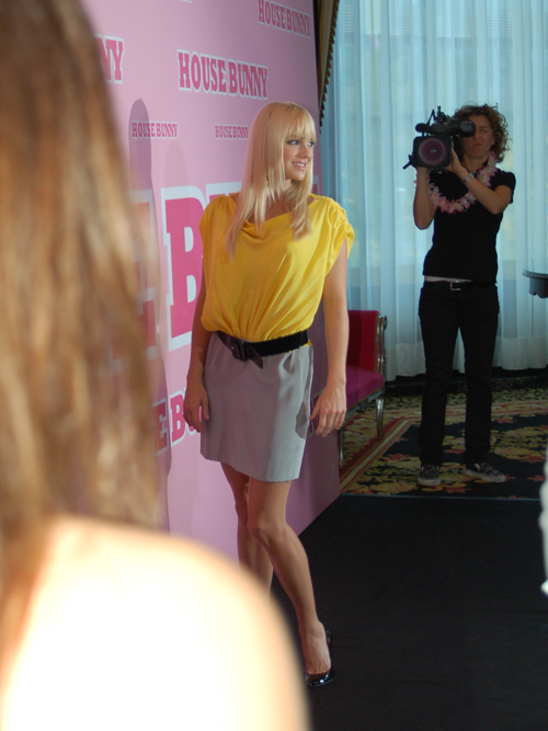 Anna Faris House Bunny Photocall