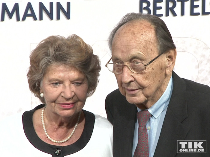 Hans-Dietrich Genscher mit Ehefrau Barbara