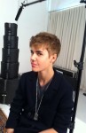 Justin Bieber im Tonstudio