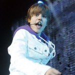 Justin Bieber mit der für ihn typischen "Bieber"-Frisur