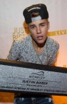 Justin Bieber bekam im Juli 2012 den Award für den lautesten Schrei im Wembley Stadium