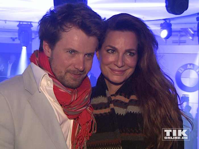 Alexandra Kamp und ihr Freund Michael von Hassel bei der Premiere des neuen 7er BMW in Berlin