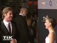 Chris Hemsworth und Natalie Portman haben Spaß in Berlin