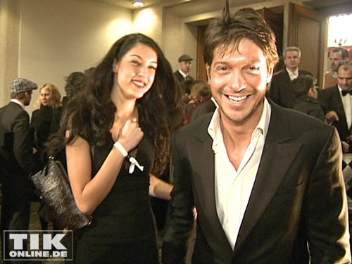 Gaben immer das Bild eines glücklichen Paares: Sebastian Deyle und ...