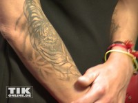Sarah Connors Arm-Tattoos