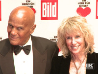 Harry Belafonte und seine Ehefrau Pamela bei "Ein Herz für Kinder 2014"