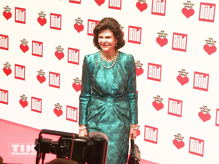 Königin Silvia von Schweden bei "Ein Herz für Kinder 2014"