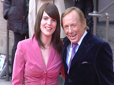 Claus Theo Gärtner mit seiner Freundin Sarah