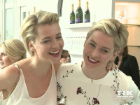 Die Meise-Zwillinge Nina und Julia beim Gala Fashion Brunch 2015