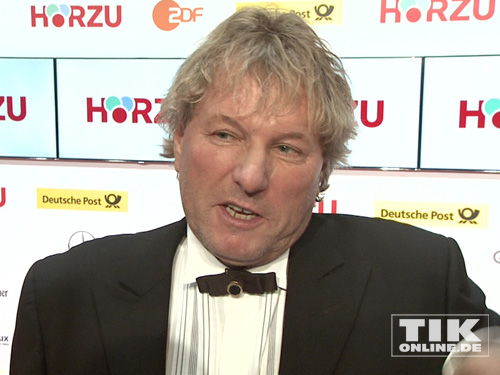 Bernhard Brink auf dem RotenTeppich der Goldenen Kamera 2014