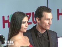 Matthew McConaughey brachte seine Frau Camila Alves mit zur Goldenen Kamera 2014