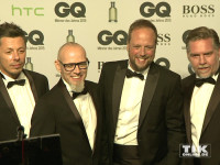 Die Fantastischen Vier im schnieken Smoking bei den GQ "Männer des Jahres" 2015 Awards