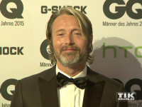 Hollywood-Star Mads Mikkelsen bei den GQ "Männer des Jahres" 2015 Awards