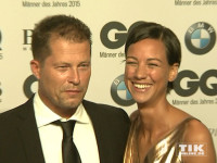 Frisch verliebt: Til Schweiger und seine Freundin Marlene Shirley bei den GQ "Männer des Jahres" 2015 Awards