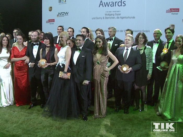 Gruppenbild beim GreenTec Award 2015