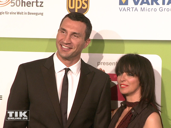 Nena und Wladimir Klitschko beim GreenTec Award 2015