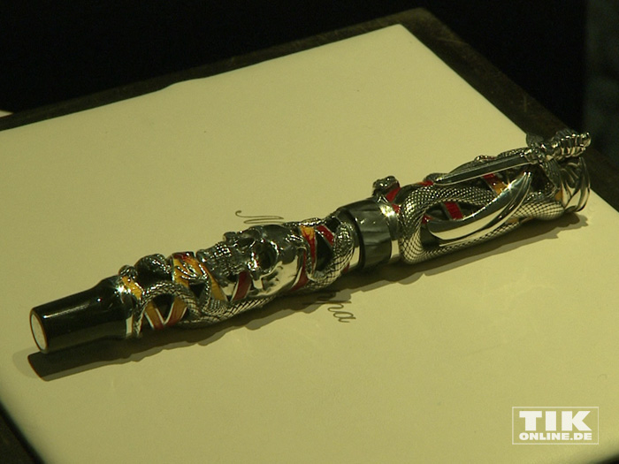 Ein Montegrappa-Füller, der von Sylvester Stallone designt wurde und in "The Expendables 2" zu sehen war