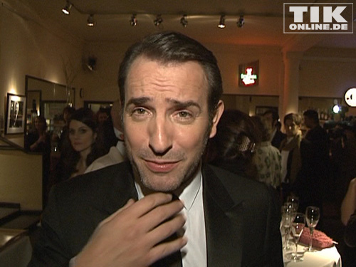 Als erster Franzose nahm Jean Dujardin einen Oscar für seine Rolle in