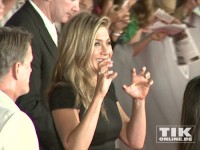 Jennifer Anistonzeigt die Krallen bei der Premiere von "Wir sind die Millers" in Berlin