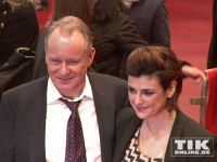 Stellan Skarsgård brachte seine Frau Megan Everett mit zur Berlinale-Premiere von "Nymphomaniac"