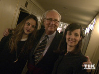 Eduard Prinz von Anhalt mit seinen Töchtern Juschka und Felicitas bei der "Elisabeth"-Musical-Premiere in Berlin