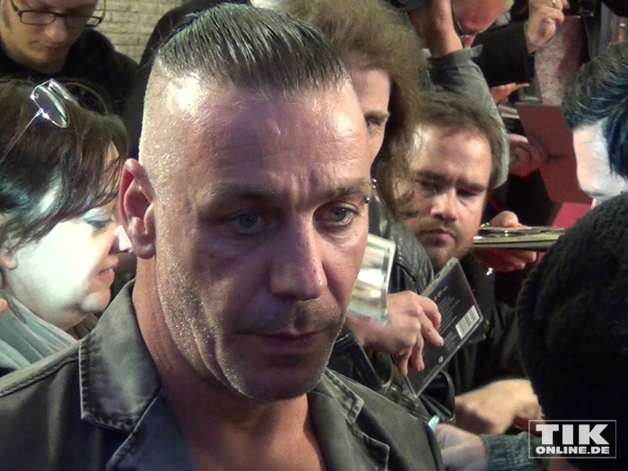 Lindemann piercing till JOHAN TAHON,