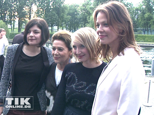 Jasmin Tabatabai, Hannelore Elsner, Anna Maria Mühe und Jessica Schwarz beim Produzentenfest 2014