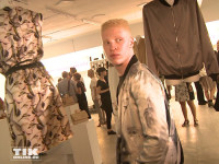 Das international renommierten Albino-Models Shaun Ross
