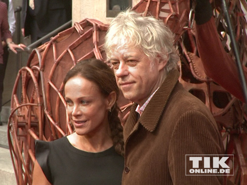 Sir Bob Geldof und Sonja Kirchberger bei der "Gefährten"-Premiere in Berlin