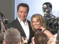 Arnold Schwarzenegger brachte seine Freundin Heather Milligan mit zur Premiere von "Terminator Genisys" in Berlin