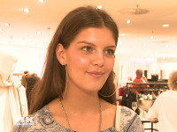 GNTM-Siegerin Vanessa Fuchs beim Fashion Cocktail des Mode-Labels Riani im KaDeWe