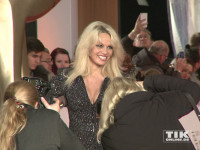 Pamela Anderson genoss die Aufmerksamkeit der Fotografen und Fans bei der Bambi Verleihung 2015