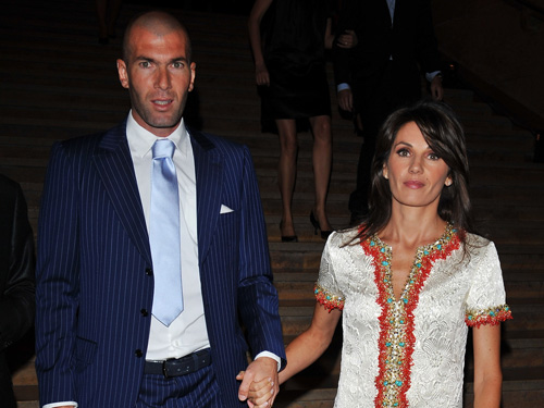 Zinedine Zidane Und Seine Frau Veronique Fernandez Tikonline De